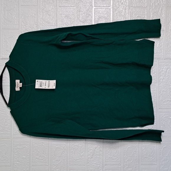Style & Co Crew-Neck Sweater Green XS - Picture 3 of 10